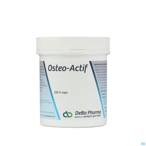 Packshot Osteo Actif V-caps 120 Deba
