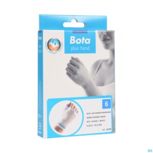 Packshot Bota Handpolsband+duim 100 White N6