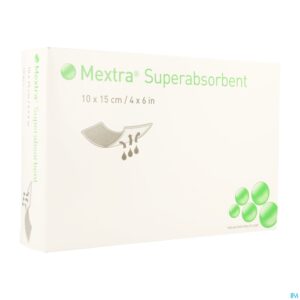 Packshot Mextra Superabsorbent Nf 10,0x15,0cm 10 610710
