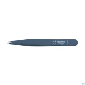 Packshot Mörser Pincet Topinox, naald punt, zwart N°125C
