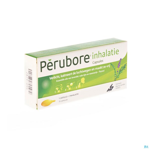 Packshot Perubore Inhalator Ess Olie Caps 15