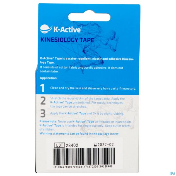 Packshot K-Active Tape Neutral 5,0cm x 5m