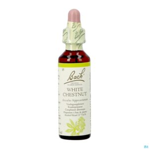 Packshot Bach Flower Remedie 35 White Chestnut 20ml