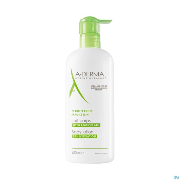 Productshot Aderma Havermelk Lichaamsmelk Hydra 400ml