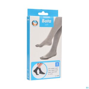 Packshot Bota Soft 5 Klassiek + Zilver Zwart 39-42