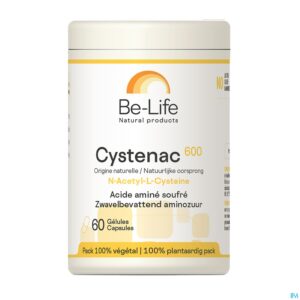 Packshot Cystenac 600 Be Life Gel 60x600mg