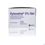 Packshot Xylocaine Gel Ser/spuit 10x10g 2%