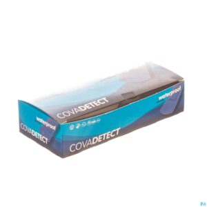 Packshot Cova Detectiepleister Blauw 25x72mm Wtp 100 2572w