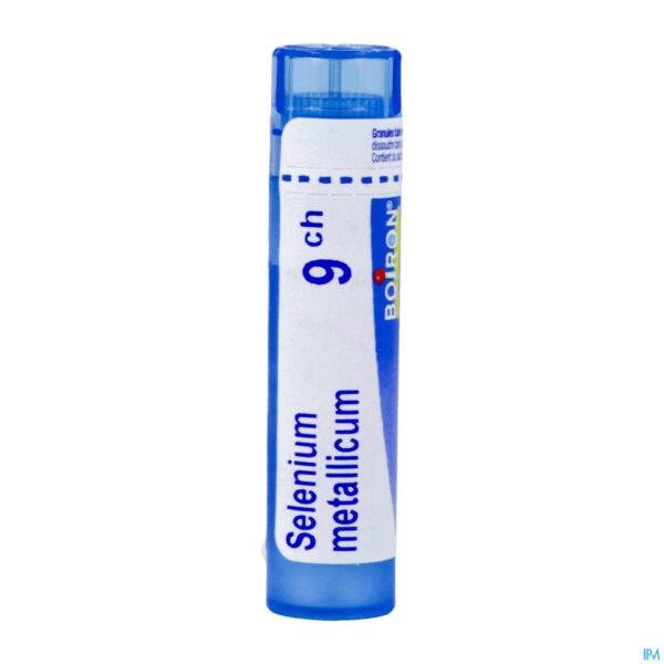 Packshot Selenium Metallicum 9ch Gr 4g Boiron