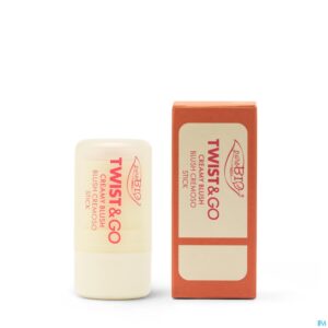 Productshot Purobio Twist&go Creamy Blush 03 Macaron 5g Bio