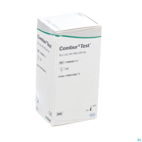Packshot Combur 5 Test Strips 100 11893467255