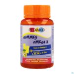 Packshot Pediakid Gummies Omega 3 Gommetjes 60