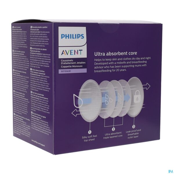 Packshot Philips Avent Borstkompres Dag/nacht 60 Scf254/61