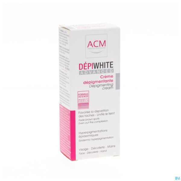 Packshot Depiwhite Advanced Creme Depigment. Tube 40ml
