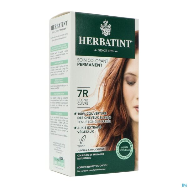 Packshot Herbatint Blond Koperkleurig 7r 150ml