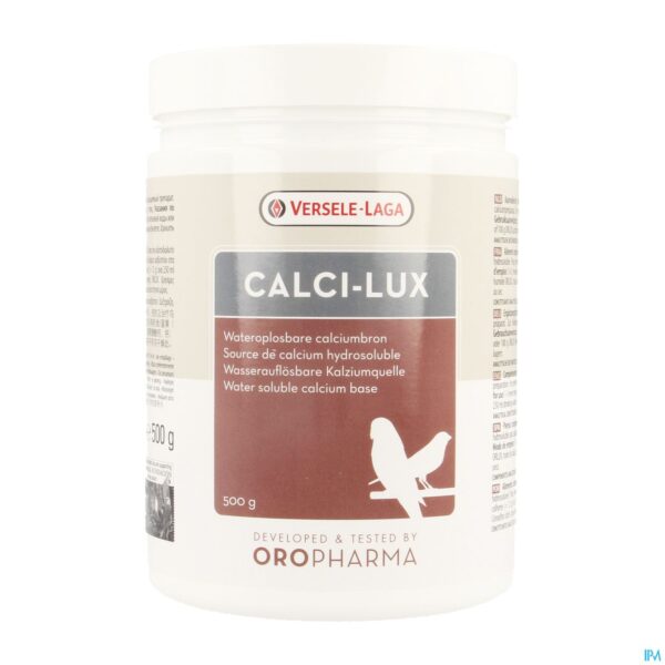 Packshot Calci-lux Pdr 500g Packshot Calci-lux Pdr 500g