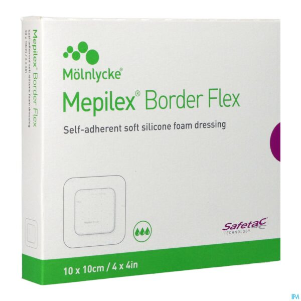 Packshot Mepilex Border Flex Verb 10x10cm 5 595350