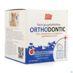 Packshot Fittydent Orthodontic Reinigingset + Bruistabl 32