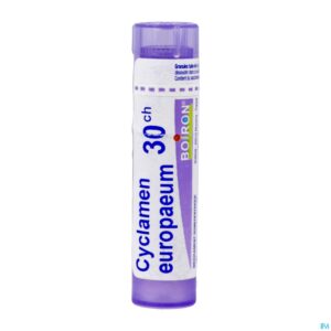 Packshot Cyclamen Europaeum 30k Gr 4g Boiron