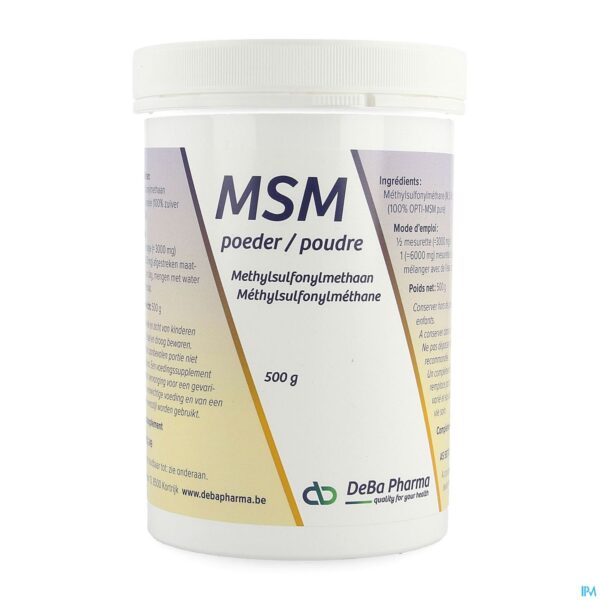 Packshot Msm Pdr Soluble/ Oplosb 500g Deba