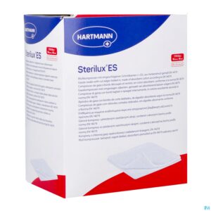 Packshot Sterilux Es 10x10cm 8l.st. 25x2 P/s