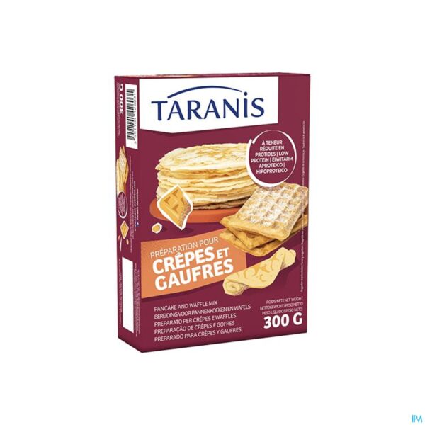 Packshot Taranis Voorbereiding Pannekoeken&wafels 300g