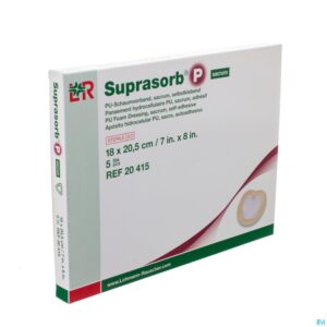 Packshot Suprasorb P Schuimverb Pu Wcl Sacrum 18,0x20,5 5