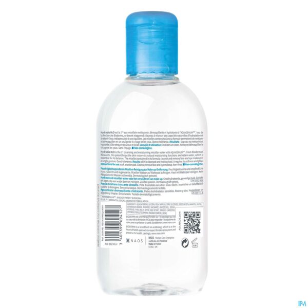Productshot Bioderma Hydrabio H2o Micellaire Oplossing 250ml