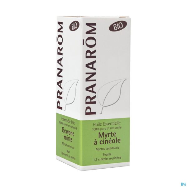 Packshot Pranarom Eo Mirt Cineole Bio 5ml Packshot Pranarom Eo Mirt Cineole Bio 5ml