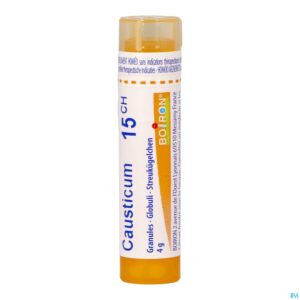 Packshot Causticum Hahnemanni 15ch Gr 4g Boiron