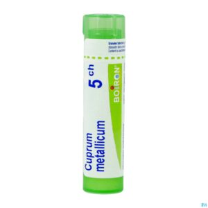 Packshot Cuprum Metallicum 5ch Gr 4g Boiron