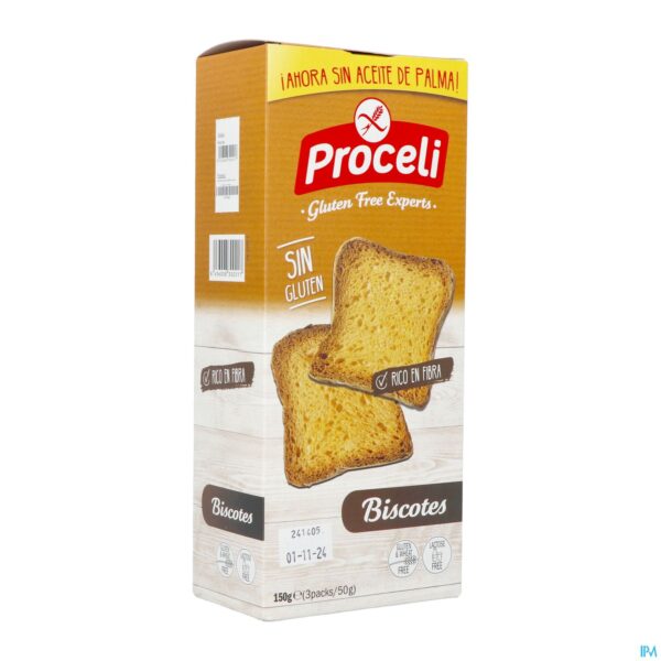 Packshot Proceli Toast 150g Revogan