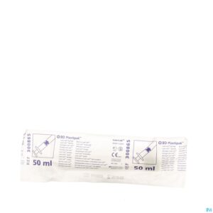 Packshot Bd Plastipak Spuit Z/nld Luer-lok 50-60ml 1 300865