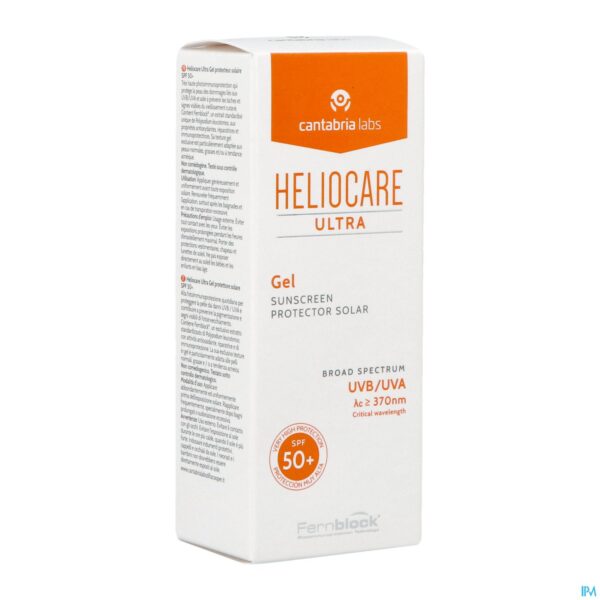 Packshot Heliocare Gel Ip50+ 50ml