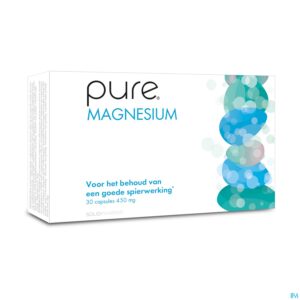 Packshot Pure Magnesium Caps 30