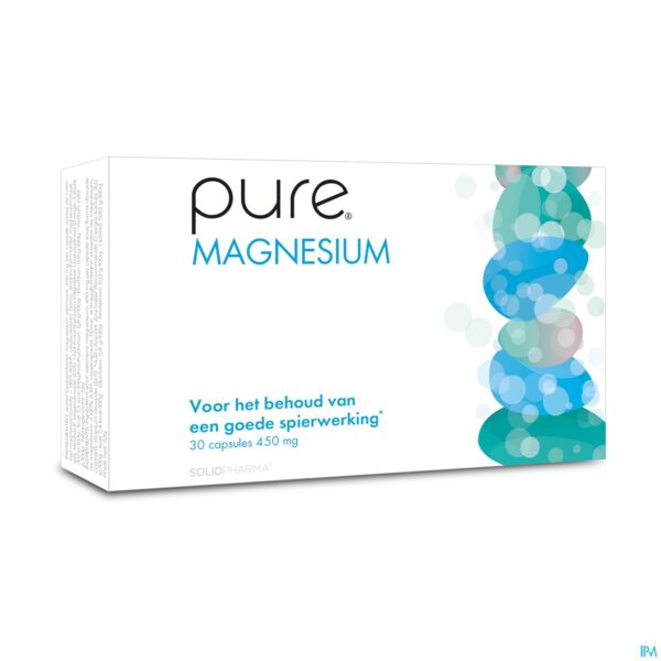 Packshot Pure Magnesium Caps 30