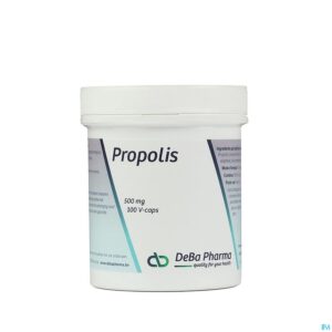 Packshot Propolis Caps 100x500mg Deba