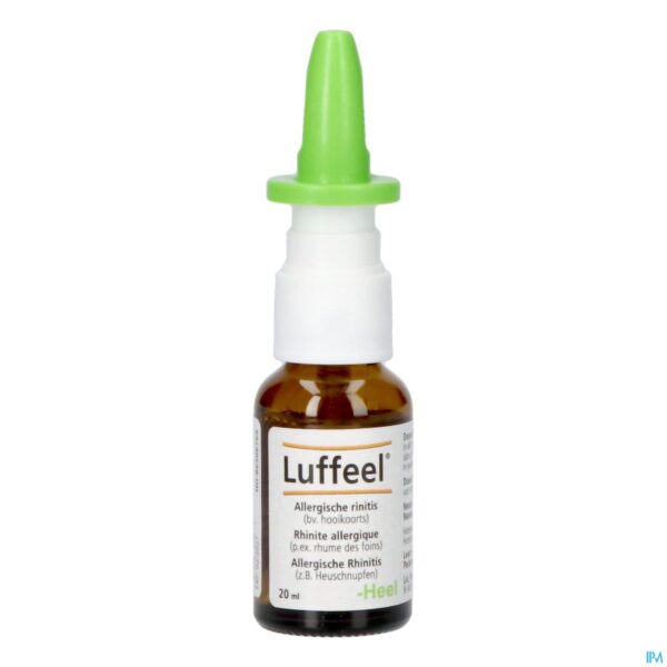 Productshot Luffeel Neusspray 20ml Heel