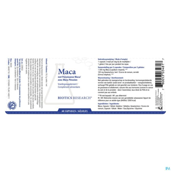 Lifestyle_image Maca Biotics Comp 60
