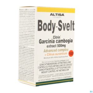 Packshot Altisa Body Svelt Garcin.500mg Citrin Cplx Comp 60