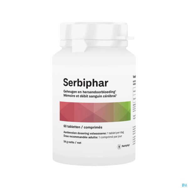 Packshot Serbiphar Pot Comp 60 Packshot Serbiphar Pot Comp 60