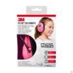 Packshot Peltor Hearing Protector Kid Neon Pink 1 Packshot Peltor Hearing Protector Kid Neon Pink 1