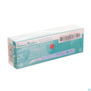Packshot Scalpel S.m Disposable Steriel Nr12 10