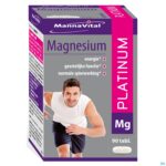 Packshot Mannavital Magnesium Platinum Nf Tabl 90
