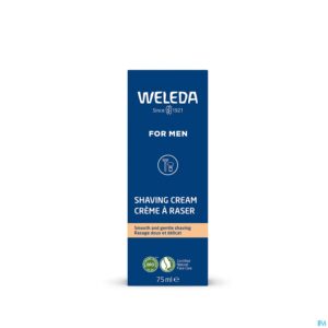 Packshot Weleda Scheercreme Tube 75ml
