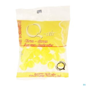 Packshot Q-air Citroen Suikervrij Past 85g
