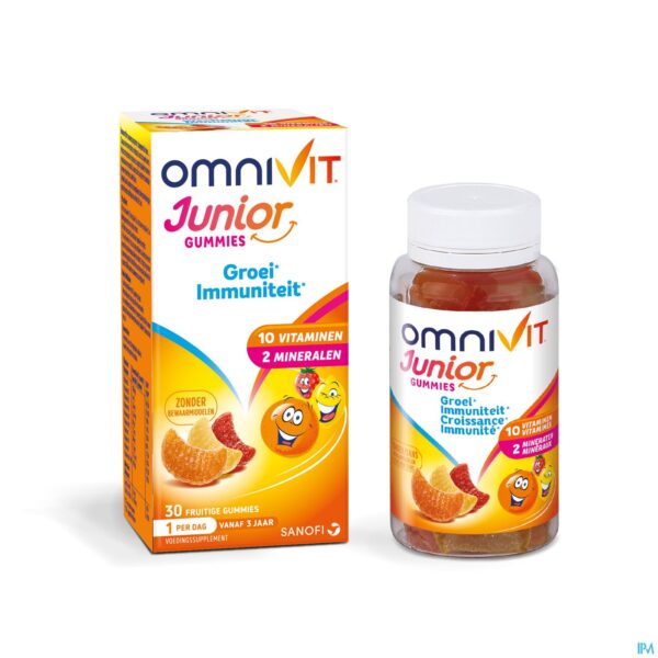 Productshot Omnivit Junior        Gommetjes  30