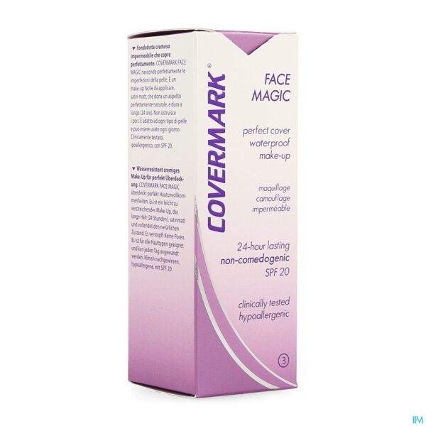 Packshot Covermark Face Magic N3 Roze Beige 30ml