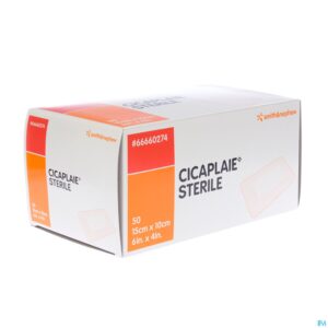 Packshot Cicaplaie Verb Steriel 15,0cmx10cm 50 66660274