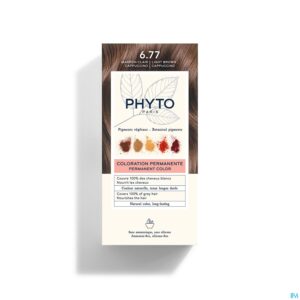 Packshot Phytocolor 6.77 Marron Clair Cappuccino